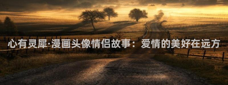 漫蛙地址：心有灵犀·漫画头像情侣故事：爱情的美好在远方